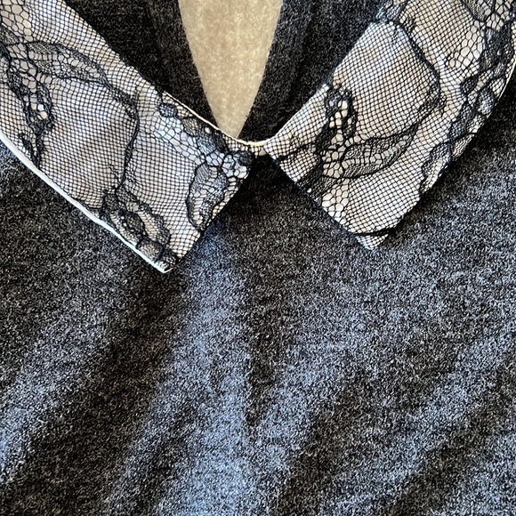 Zara lace collared sweater - Picture 3 of 7